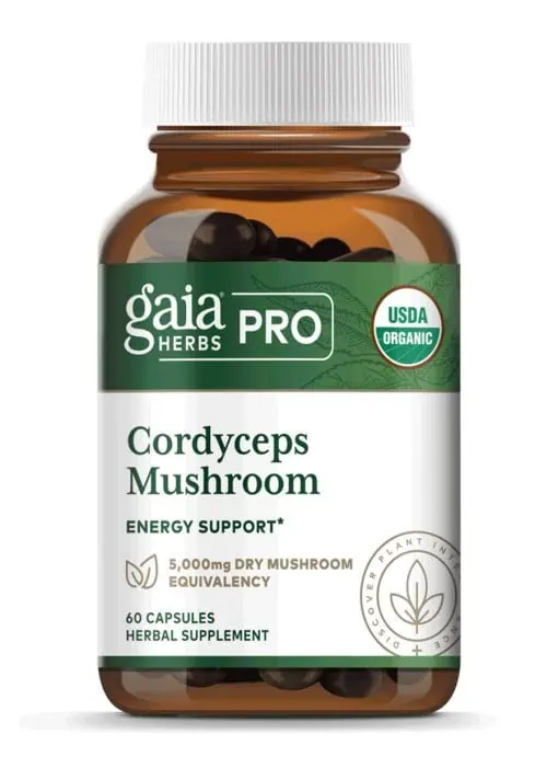 Cordyceps Mushroom - Adaptogenic supplement for energy, endurance, and stamina.