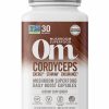 Om Organic Cordyceps Mushroom Superfood Capsules (90 count) - Supplement for energy, stamina, and oxygen uptake.