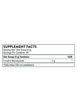 Thorne Creatine powder tub for muscle and cognitive support.