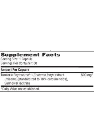 Curcuthera Meriva 500-SF - A highly bioavailable curcumin phytosome for inflammatory and joint support.