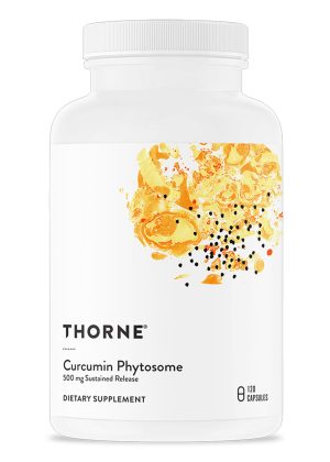 Thorne Meriva-SF (120 capsules) - sustained-release curcumin phytosome for joint, liver, and GI support.