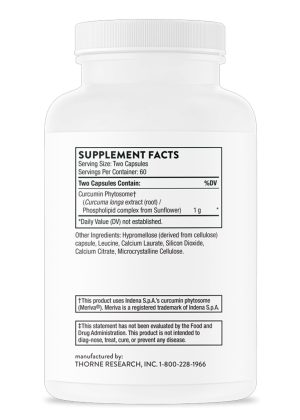 Curcumin Phytosome Well-absorbed curcumin support for joint stiffness, muscle soreness, and a healthy inflammatory response