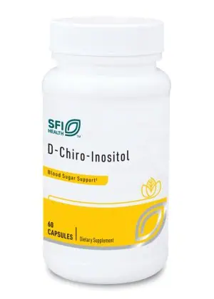D-Chiro-Inositol - from Chirositol carob extract to support insulin function and glucose metabolism.