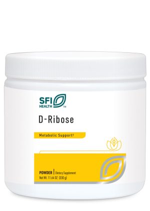 SFI Health D-Ribose Powder - Pure D-ribose for cellular energy, heart, and muscle support.
