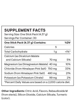 Thorne Daily Electrolytes - Sugar-free mango limeade electrolyte powder for hydration and muscle recovery.