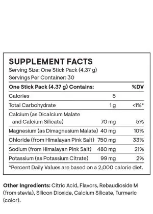 Thorne Daily Electrolytes - Sugar-free mango limeade electrolyte powder for hydration and muscle recovery.