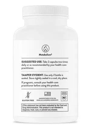 Thorne Diabenil (90 Capsules) - botanical and mineral supplement for healthy metabolism and blood sugar support.