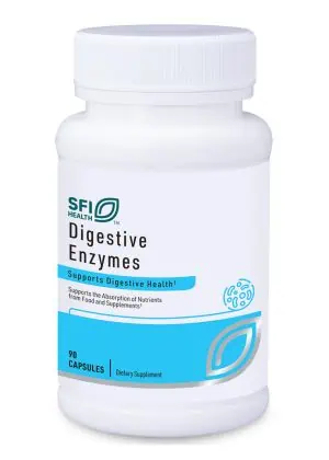 Digestive Enzymes - A microbial-based enzyme blend for protein, fat, and carb digestion.