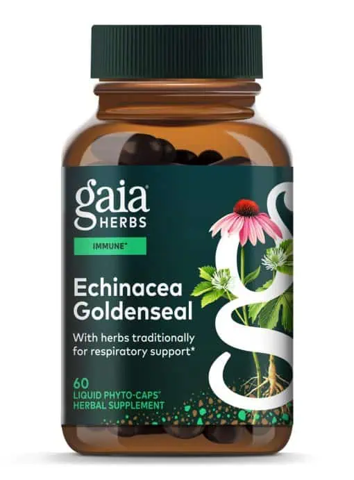 Echinacea Goldenseal - A blend of Echinacea, Goldenseal, and St. John's Wort for immune and respiratory health.