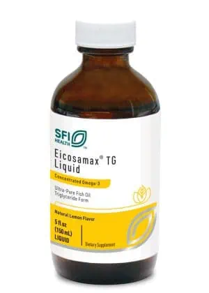 Eicosamax TG Liquid - A concentrated, triglyceride-form omega-3 fish oil with high EPA and DHA.