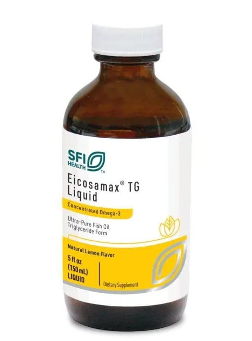 Eicosamax TG Liquid - A concentrated, triglyceride-form omega-3 fish oil with high EPA and DHA.