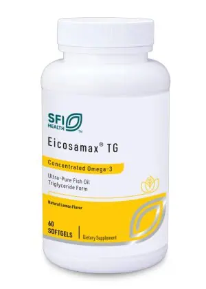 SFI Health Eicosamax TG - Concentrated triglyceride-form omega-3 fish oil with EPA and DHA.