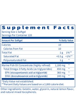 SFI Health Eicosamax TG - Concentrated triglyceride-form omega-3 fish oil with EPA and DHA.