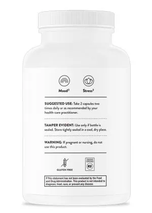 Thorne Deproloft-HF - Adaptogen and amino acid formula for mood and stress support.