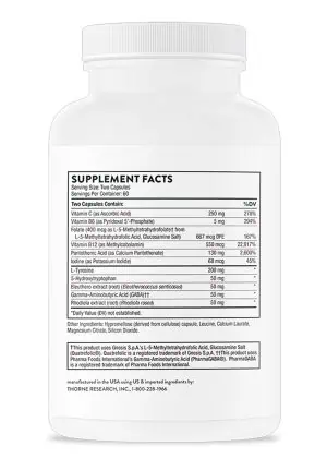 Thorne Deproloft-HF - Adaptogen and amino acid formula for mood and stress support.