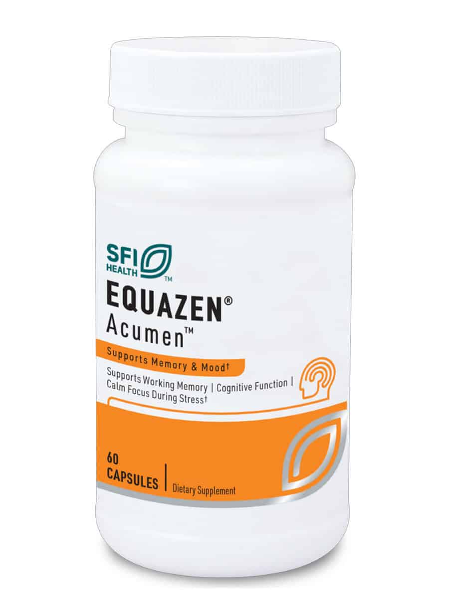 Equazen Acumen - with 320 mg of Bacopa monnieri extract CDRI 08® for cognitive and memory support.