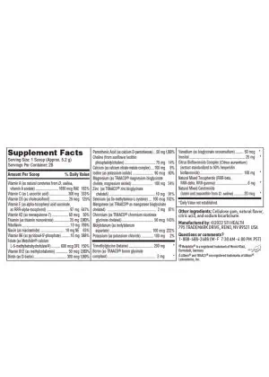 Equazen Vitaspectrum - An unflavored, comprehensive multivitamin powder for children.