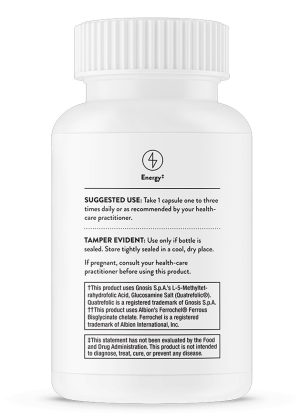Thorne Ferrasorb - A non-constipating iron supplement with active B vitamins and vitamin C for energy.