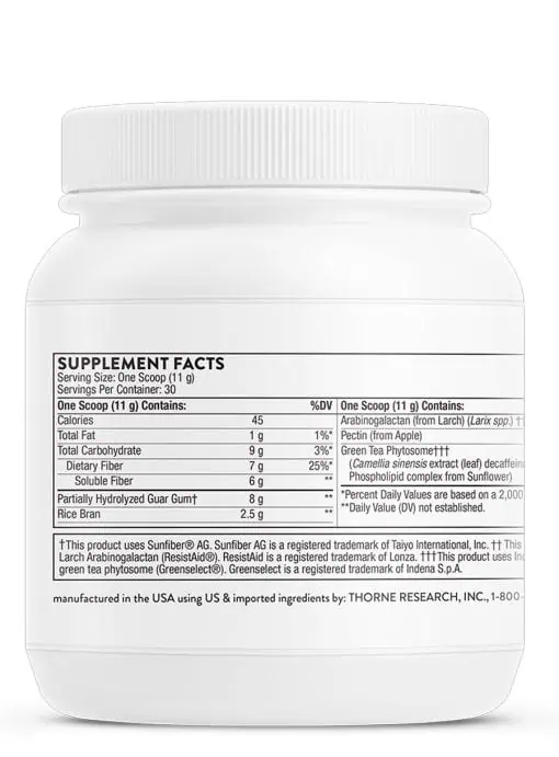 FiberMend Get a healthy dose of prebiotic fiber for GI wellness and to grow good bacteria in your gut