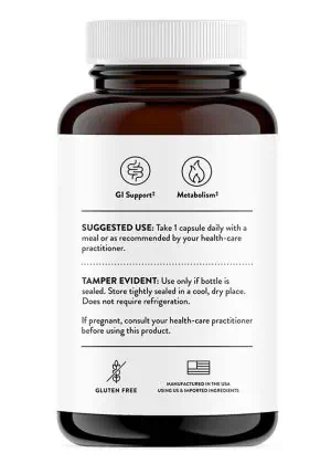 Thorne FloraMend Prime Probiotic (30 Capsules) - shelf-stable probiotic for GI support and metabolism.