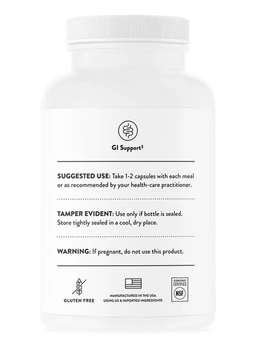 Thorne GI-Encap - An herbal formula with DGL and slippery elm to soothe and support the GI tract.