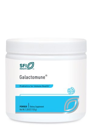 Galactomune Powder - A prebiotic blend with GOS and Beta-Glucan to support a healthy microbiota.