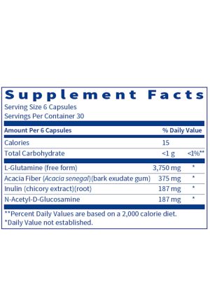 SFI Health GastroThera - GI support formula with L-Glutamine, Acacia Fiber, and Inulin.