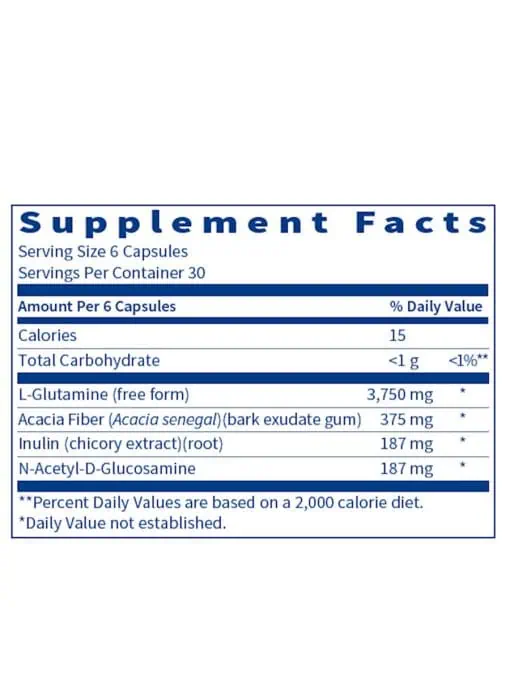 SFI Health GastroThera - GI support formula with L-Glutamine, Acacia Fiber, and Inulin.
