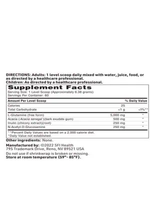 GastroThera Powder - A comprehensive GI support formula with L-Glutamine, prebiotics, and NAG.