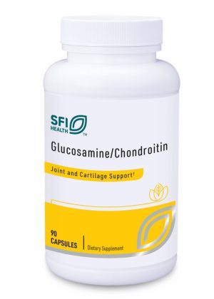 Glucosamine/Chondroitin - A formula with glucosamine sulfate and chondroitin sulfate for joint health.