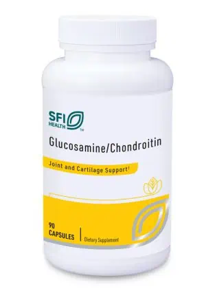Glucosamine/Chondroitin - A formula with glucosamine sulfate and chondroitin sulfate for joint health.