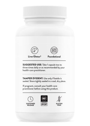 Thorne Glutathione-SR - A sustained-release glutathione supplement for antioxidant and detoxification support.