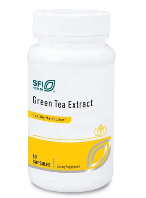Green Tea Extract - 500mg extract standardized to 95% polyphenols and 250mg EGCG.