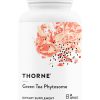 Thorne Green Tea Phytosome (60 Capsules) - decaffeinated EGCG supplement for metabolism and antioxidant support.