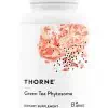 Thorne Green Tea Phytosome (60 Capsules) - decaffeinated EGCG supplement for metabolism and antioxidant support.