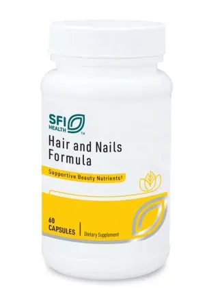Hair and Nails Formula - A blend of Biotin, NAC, and Inositol to support the health and strength of hair and nails.