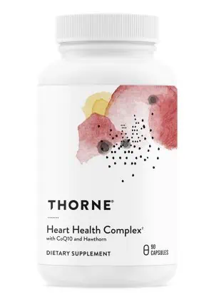 Thorne Q10 Plus - A CoQ10, Magnesium, and Hawthorn formula for cardiovascular and mitochondrial support.