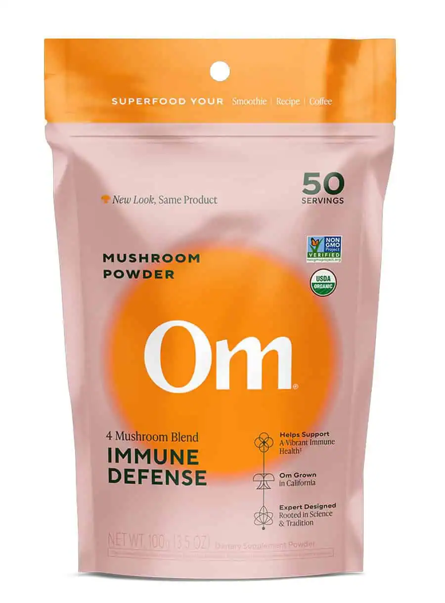 Immune Organic Mushroom Powder Helps support vibrant immune health