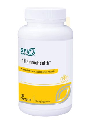InflammoHealth - A multi-botanical formula with Boswellia and Holy Basil to support a healthy inflammatory response.