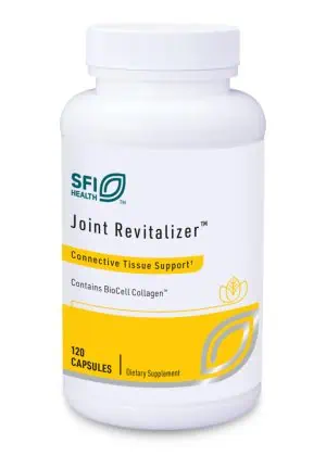 SFI Health Joint Revitalizer - with BioCell Collagen, OptiMSM, and Vitamin C for joint and cartilage support.