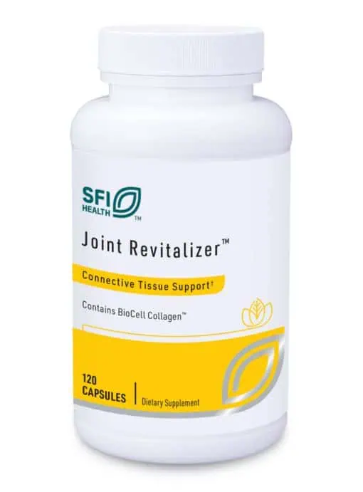 SFI Health Joint Revitalizer - with BioCell Collagen, OptiMSM, and Vitamin C for joint and cartilage support.