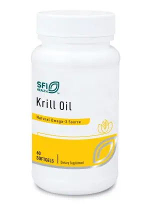 Krill Oil - A high-quality source of omega-3 EPA, DHA, and phospholipids with astaxanthin.