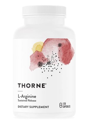 Thorne L-Arginine Sustained Release - A time-release L-arginine supplement for nitric oxide, circulation, and heart health.