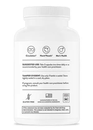 Thorne Perfusia Plus - L-Arginine and antioxidant formula for nitric oxide, circulation, and heart health support.