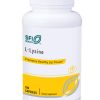 L-Lysine - 500 mg of the essential amino acid L-Lysine for tissue repair and collagen support.