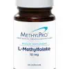 MethylPro L-Methylfolate 10 mg - A high-potency, active folate supplement for advanced methylation support.