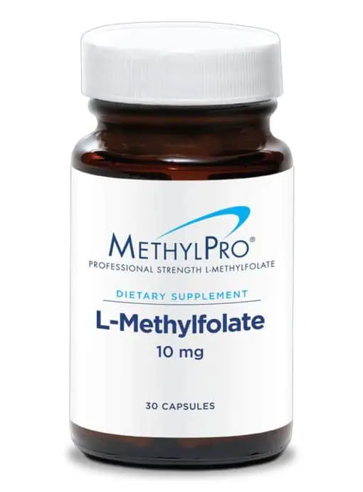 MethylPro L-Methylfolate 10 mg - A high-potency, active folate supplement for advanced methylation support.