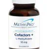 MethylPro L-Methylfolate 10 mg + Cofactors - Active folate with B6, B12, and Magnesium for advanced methylation support.