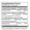 MethylPro L-Methylfolate 10 mg + Cofactors - Active folate with B6, B12, and Magnesium for advanced methylation support.