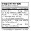MethylPro L-Methylfolate 10 mg + Cofactors - Active folate with B6, B12, and Magnesium for advanced methylation support.